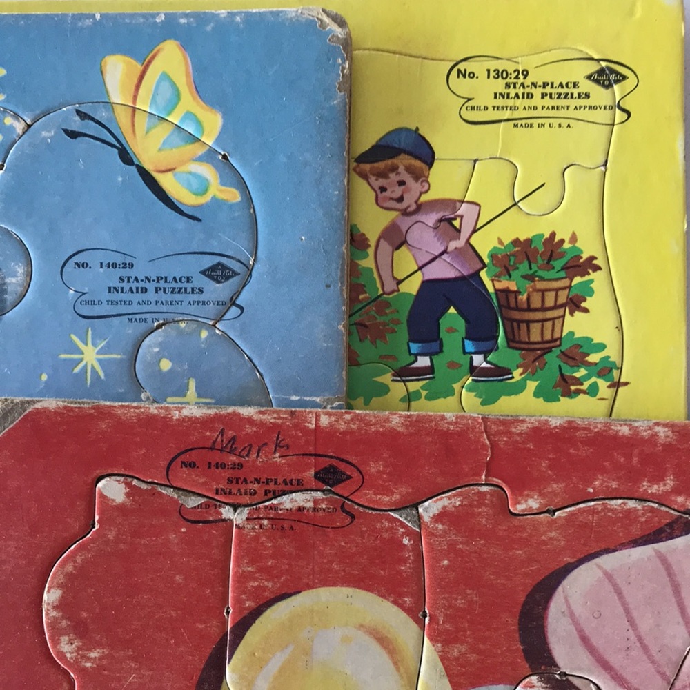 Vintage Cardboard Children’s Tray Puzzles - Picture 6 of 6